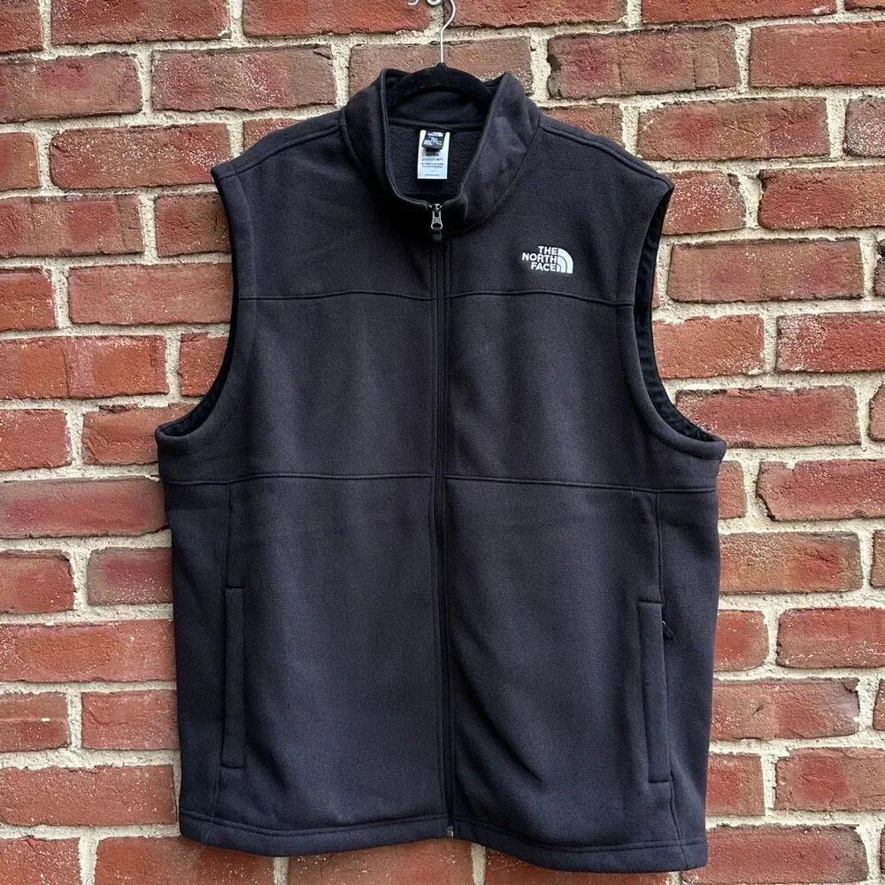 The North Face Gordon Lyons Fleece Vest Black Heather Men’s 3X NEW